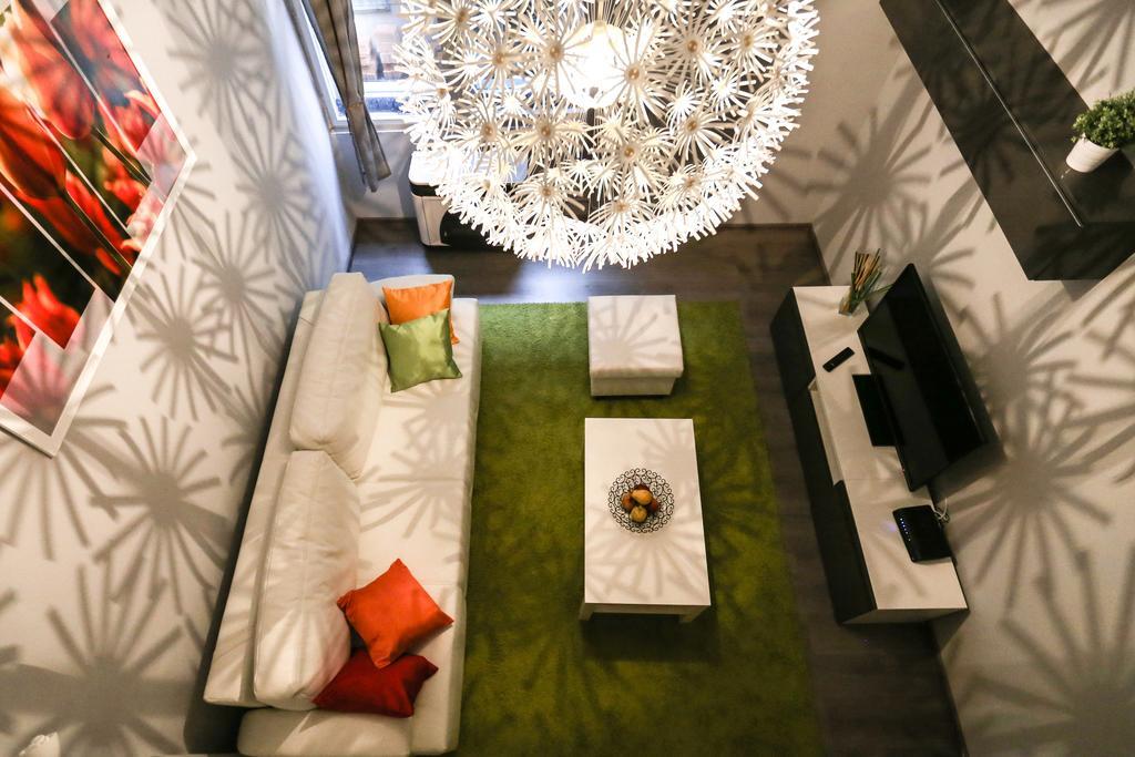 Apartment Green Tea Budapest Center Rum bild